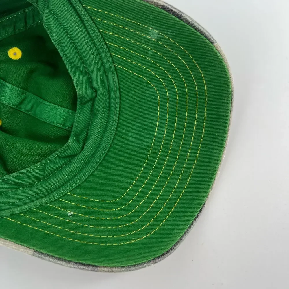 John Deere camouflage and green hat kids